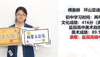 联考素描全省状元，校考六校八证